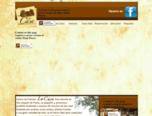 Tablet Screenshot of eventoslacasa.com